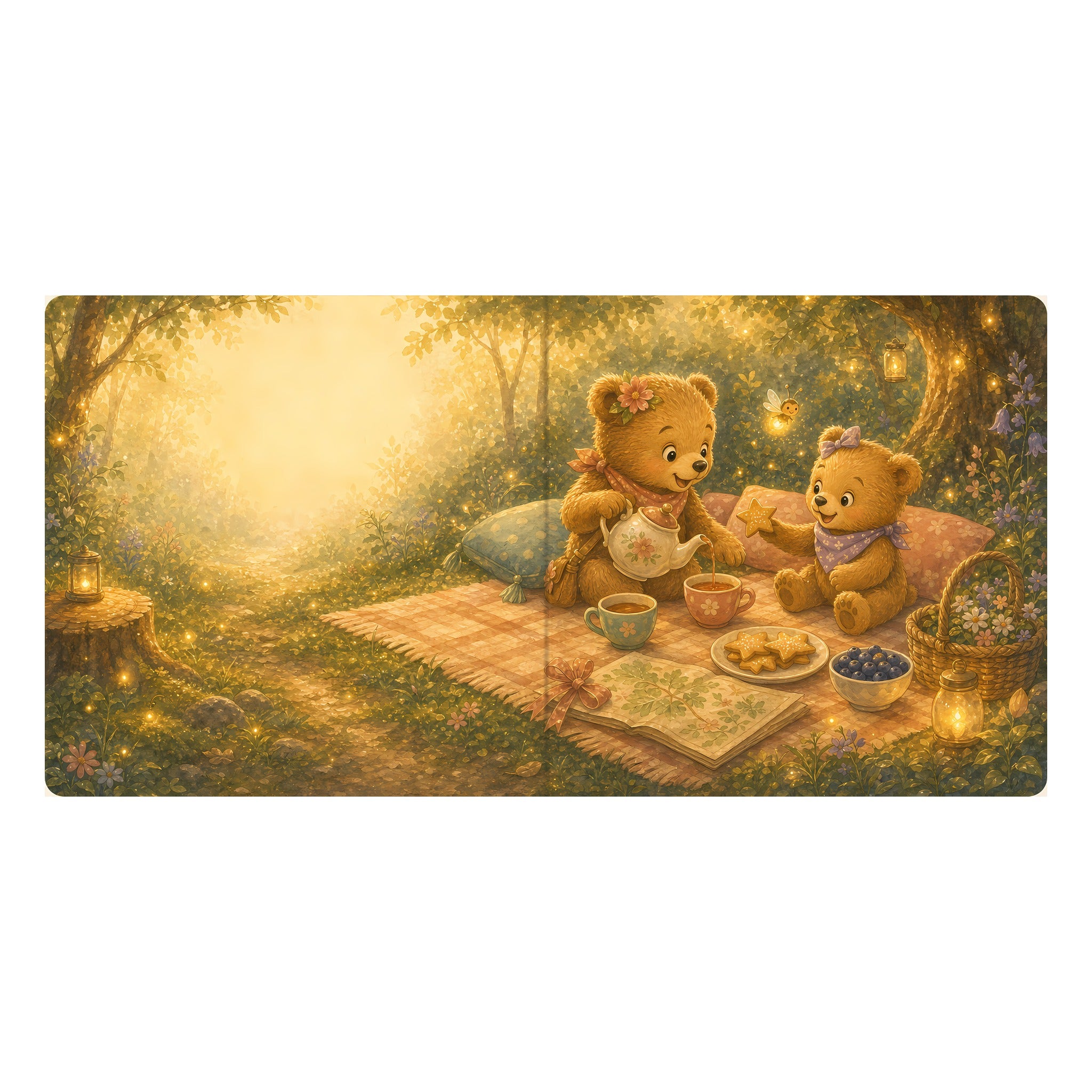 Inside preview scene from Personalized Family Storybook